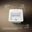 Park Falls 22" L x 21" W Service Sink-529254506-456541480