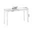 Bureau rectangulaire en bois massif avec tiroirs Walnut-949565241-949565245