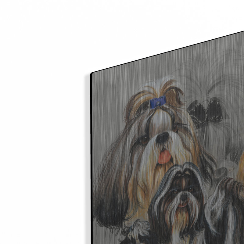 " Shih Tzu " by Barbara Keith, 24" H x 16" W