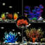 Multicolore, ensemble de 7 décorations d'aquarium pour aquarium