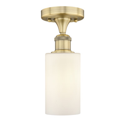 Plafonnier semi-encastré 1 lumière 3,88 po Broadoaks