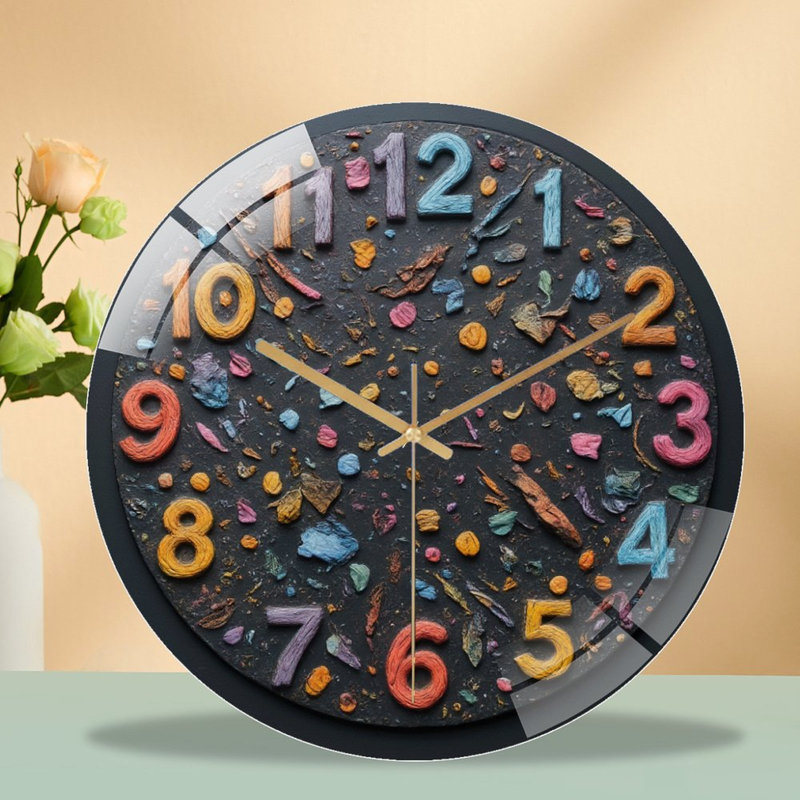 Horloge murale 12 po