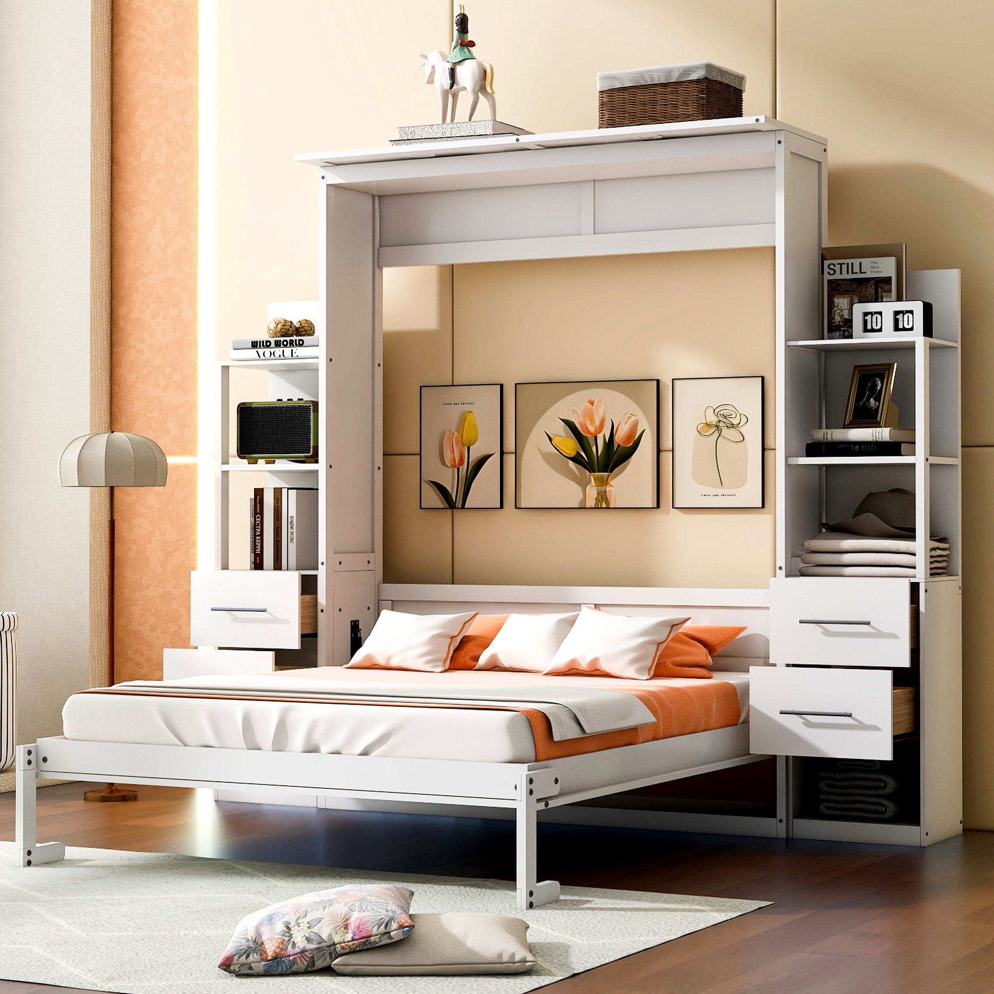 Wildon Home® Dzesika Murphy Bed Wayfair