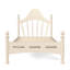 Base de lit plateforme en bois avec tête de lit Chic-133013983-133013985