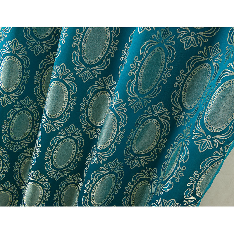 Thao Curtain Single Panel, Teal