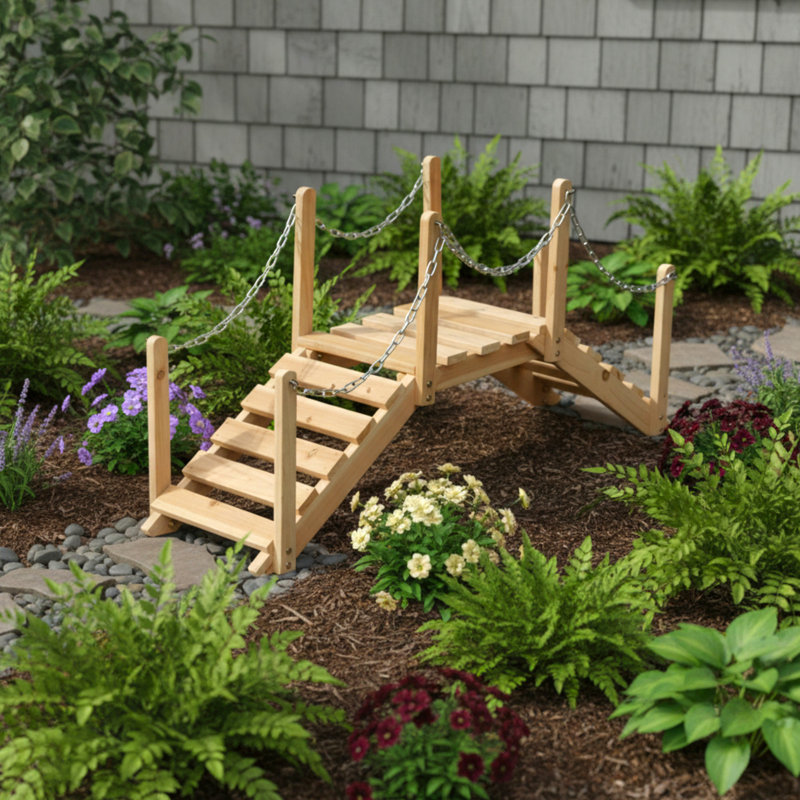 Bislim Enchanting Garden Bridge