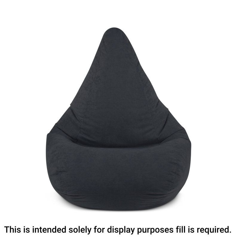Housse de coussin large, Noir, H 37 po x l 27 po x P 29 po