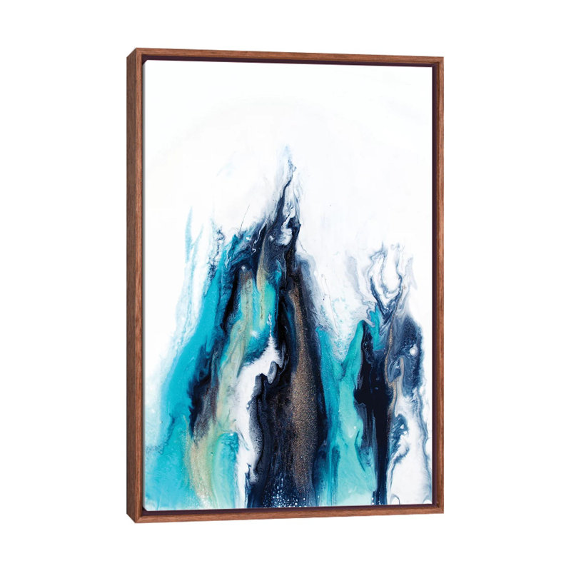 Halophila - Print on Canvas, Classic Brown Wood Framed, 66.04 cm H x 45.72 cm W