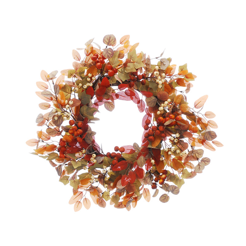 Faux Plastic 56cm Wreath
