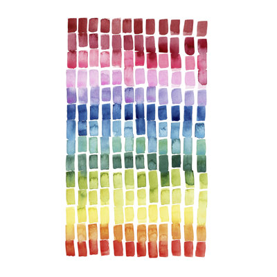 «Under the Rainbow I» par Grace Popp - Peinture