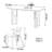 Beige Rock Slab Rectangular Dining Table Sets-270108398-270108392