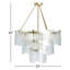 Iron 16-Light Chandelier