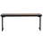 Max Seating Folding Table, MDF Core/ProtectEdge, Cantilever Legs, Walnut-87293249