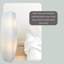 Lydell 50'' White Column Floor Lamp