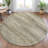 Machine Washable Indoor/Outdoor Xhevrie Taupe Rug-112168620