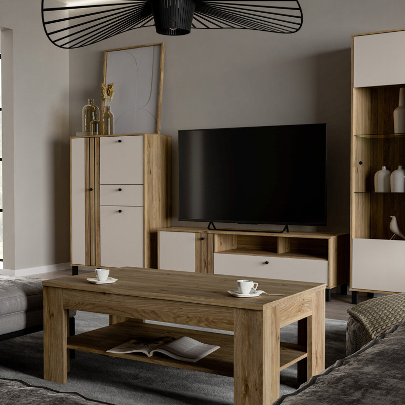 Staebell Coffee Table with Storage