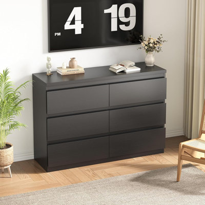 138cm W 6 - Drawer Chest of Drawers