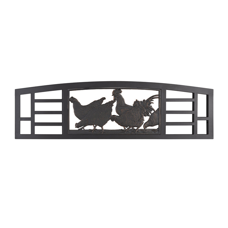 Banc de jardin en acier Gwawr