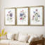 Variété de couleurs I - Impression personnalisée de qualité supérieure avec cadre mat - 3 pièces-802106304