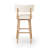 Lando Swivel Upholstered Counter Stool with Solid Wood Frame-936197408-872873350
