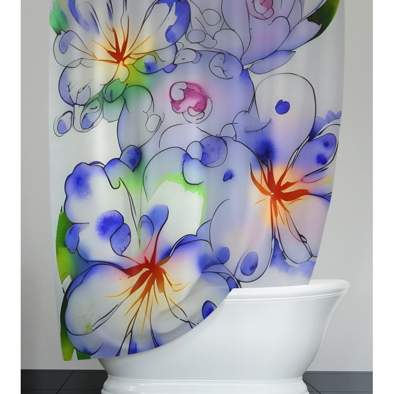 Rideau de douche Jenn, H 72 po x l 70 po