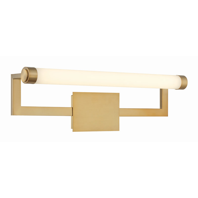 Aajon Dimmable Vanity Light, Vibrant Gold