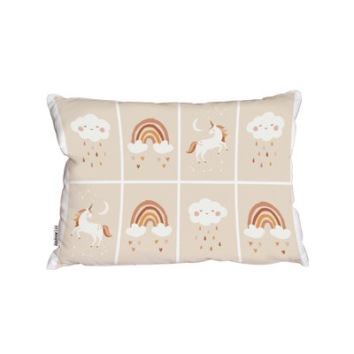 Geometric Rectangular Cushion