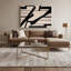 Minimalisme 71, art mural sur toile beige-261316254