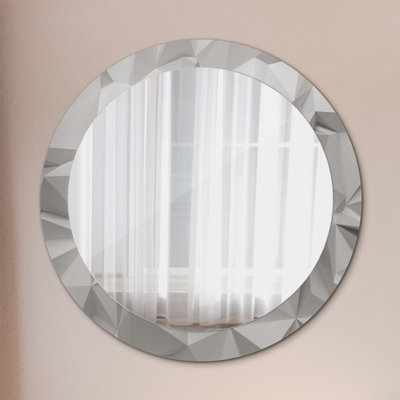 Huldar Glass Flat Wall Mirror