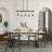Lidia 5-light 25.5'' W Linear Kitchen Island Pendant With Mason Jar Shades UL Certified
