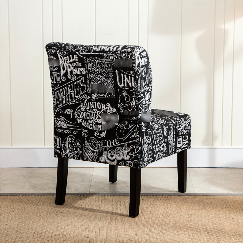 Fauteuil sans accoudoirs avec tableau noir Juliana