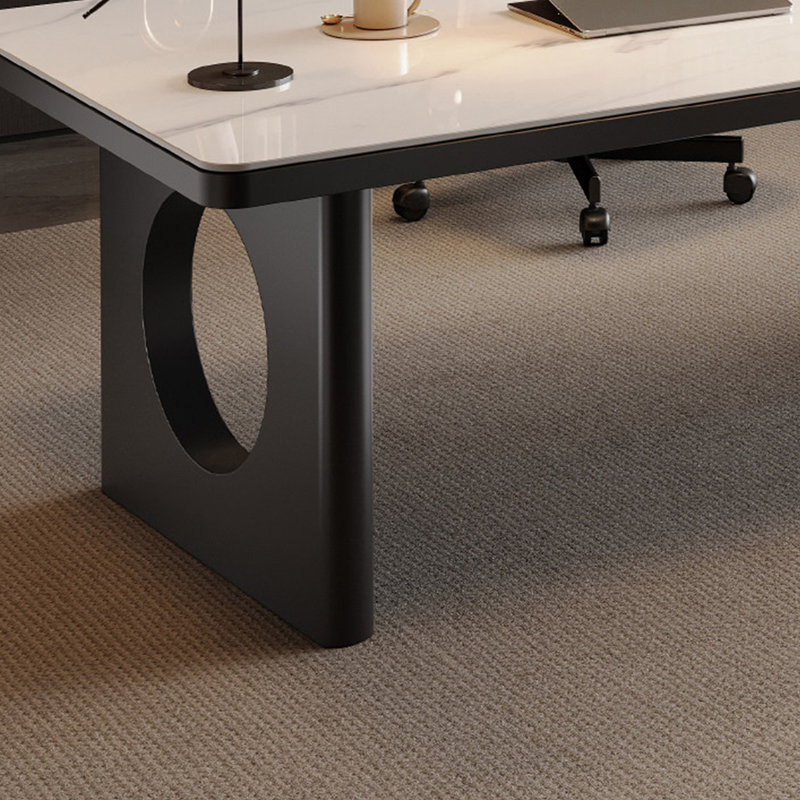 Bureau haut de gamme élégant et luxueux, H 29,52 po x l 78,74 po x P 31,49 po