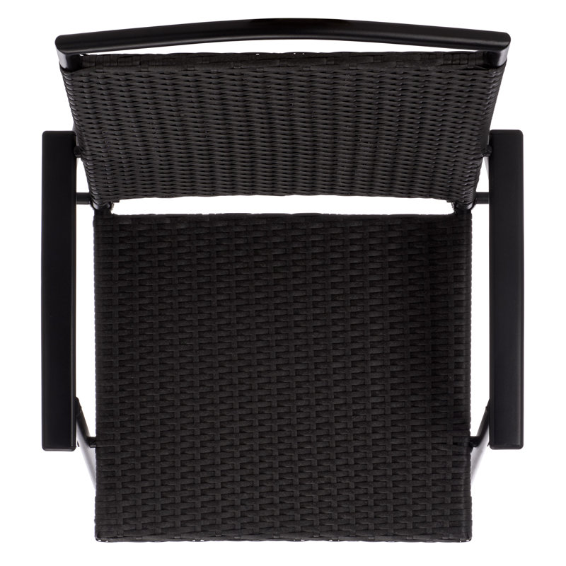 Ensemble de 2 chaises pliantes Dory, Noir