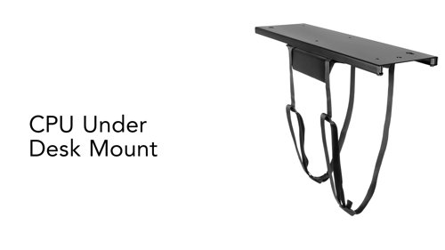 Mount-It! Under Desk CPU Strap Mount (MI-7154)