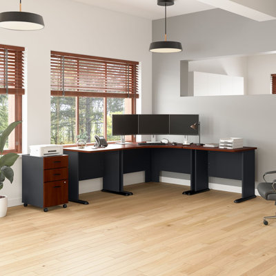 Bureau de direction en L