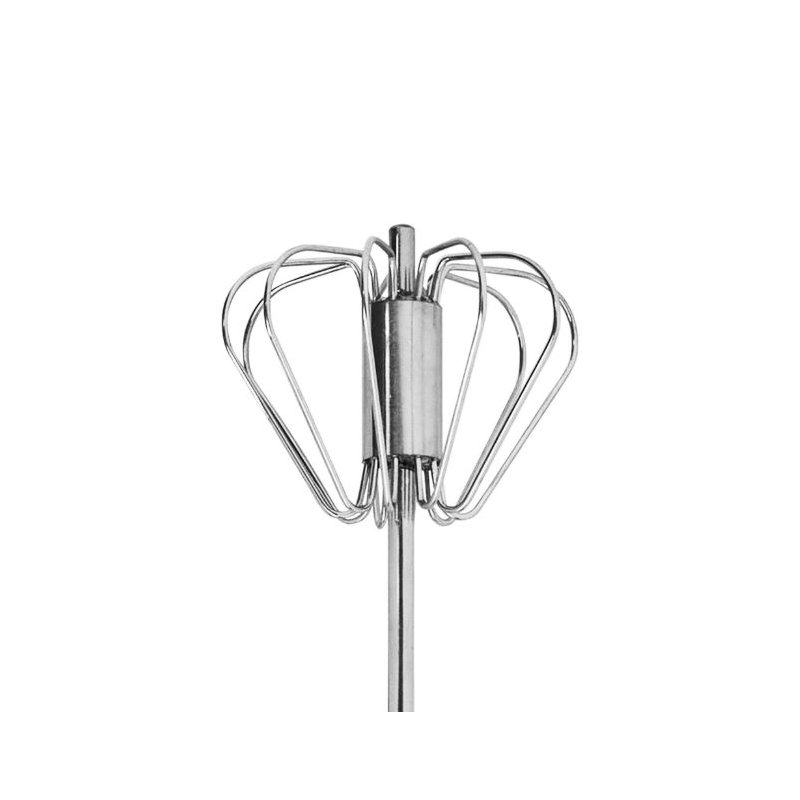 12" Stainless Steel Hand Push Rotary Whisk