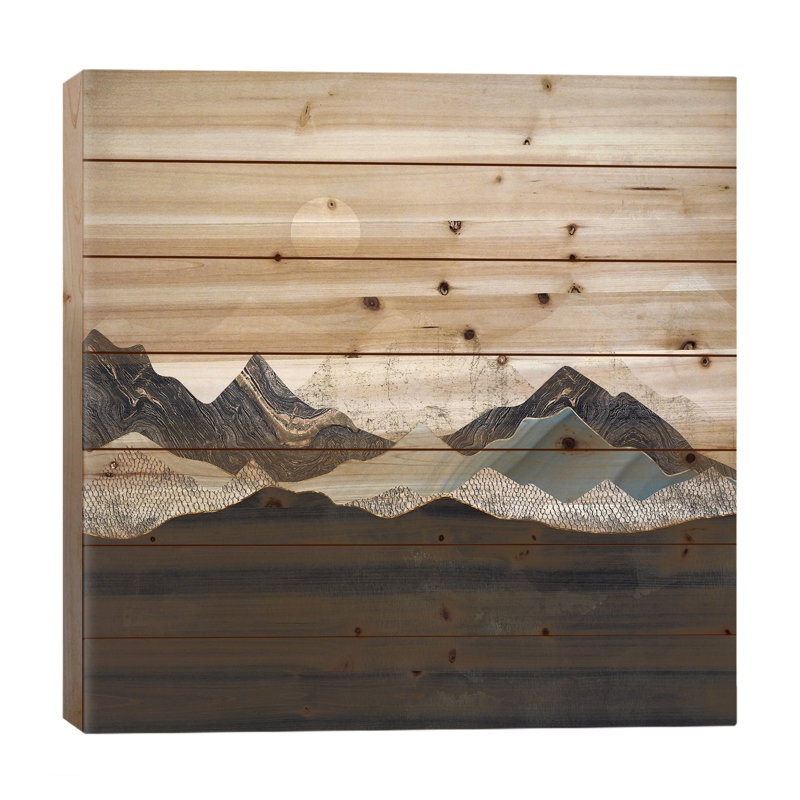 «Silent Dusk» par Space Griff Designs - Impression sur bois sans cadre