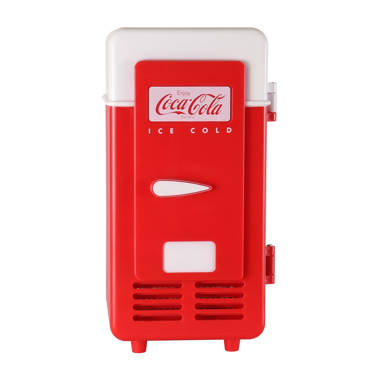 Nostalgia Coca-Cola 3.5 Cu. Ft. Refrigerator & Chest Freezer, Red -  20819989