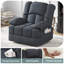 Fauteuil inclinable à bascule surdimensionné pour adultes de salon-1645098819