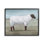 "Sheep On Farm Paint Single Photo Frame" par Grace Popp sur toile
