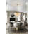 Transitional 12 Light Gold With Crystal Chandelier