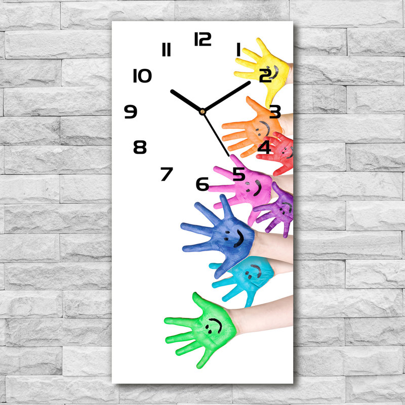Jalyssa Glass Wall Clock