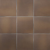 Quarry 6" x 6" Ceramic Wall & Floor Klinker Tile in Flame Brown