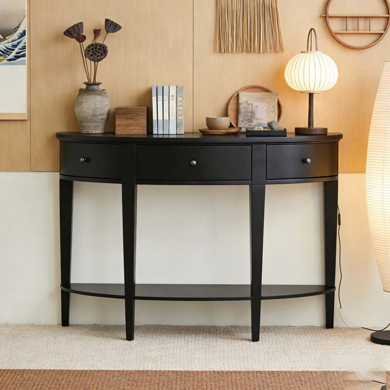 Canapé console Modern, Noir