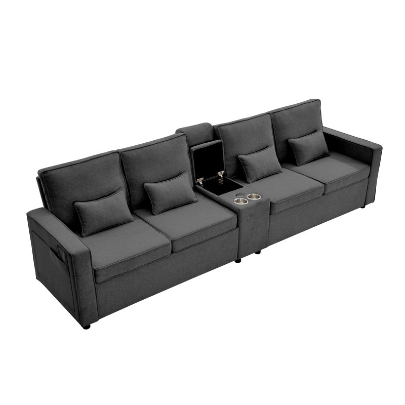 4 Seater Sofa, Grey