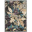 Tapis beige / bleu sarcelle-19262861