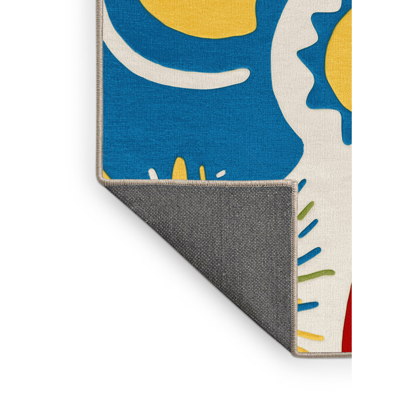 Spunky Spin Rug, Square 8'