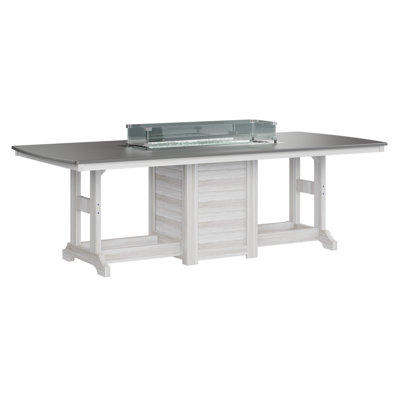 Berlin Gardens Garden Classic 96″ Fire Pit Dining Table