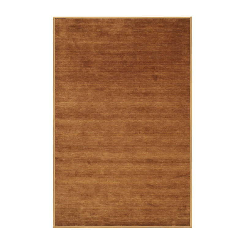 Tapis contemporain brun, Rectangle 8 pi x 12 pi