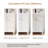 Sharee 24" Single Bathroom Vanity With Ceramic Sink Top, Faucet, Decorative Wavy Edge-1015881923